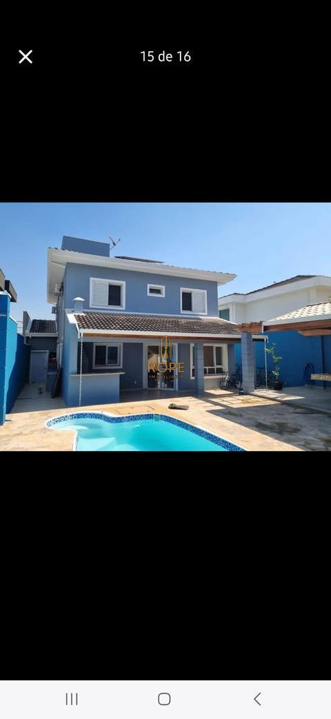 Casa para alugar em Indaiatuba com 3 quartos e piscina no Condomínio Terra Magna 